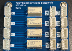 4 Channel Signal Relay Switching Board